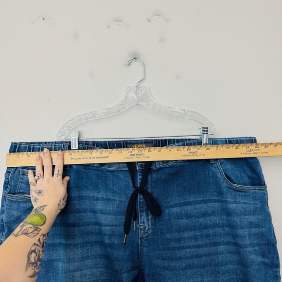 Johnny Bigg Drawstring Blue Jean Joggers Men’s Size 52 - Picture 2 of 8